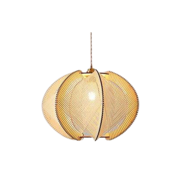 Hanglamp Hout en Metaal voor Eettafel | WoodLuxe
