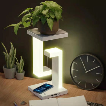 Zwevende LED-lamp met Oplaadfunctie voor Telefoon