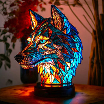 Glühzauber Kunst Lamp | Moderne Nachtlampje met Gekleurde Dieren Decoratie