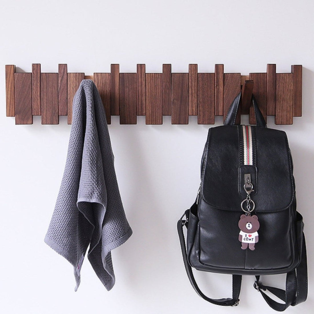 Handgemaakte Piano Coatrack | Luxe Wand Kapstok Design