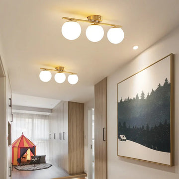 LED Plafondlamp in Glas | LumeSphere