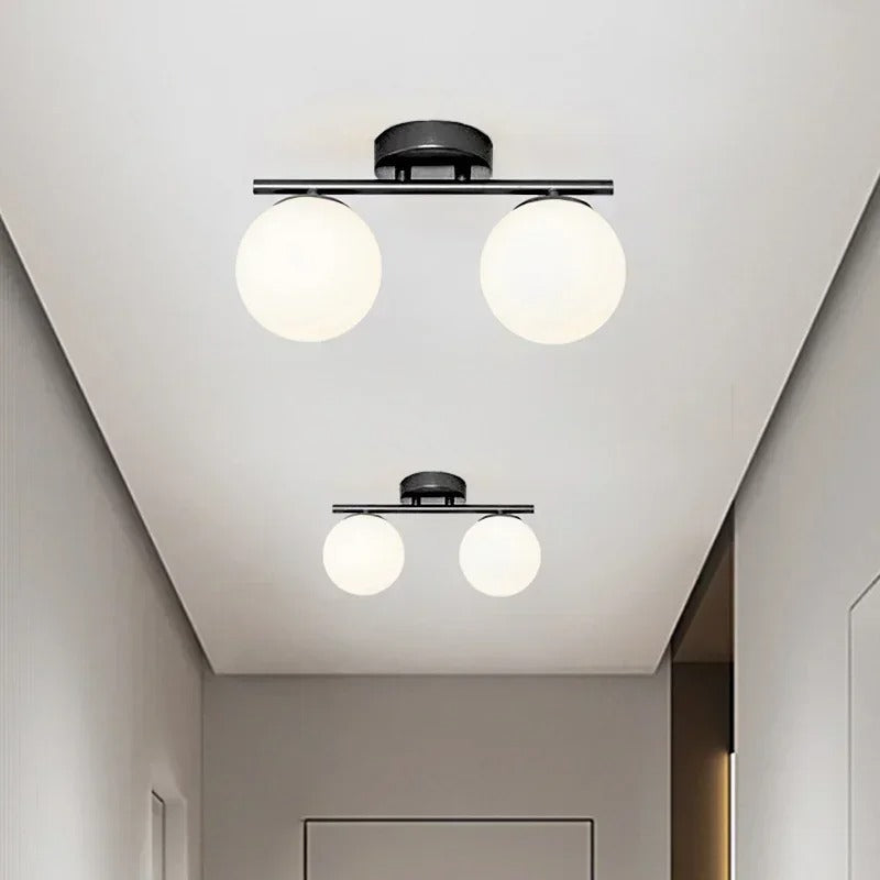 LED Plafondlamp in Glas | LumeSphere