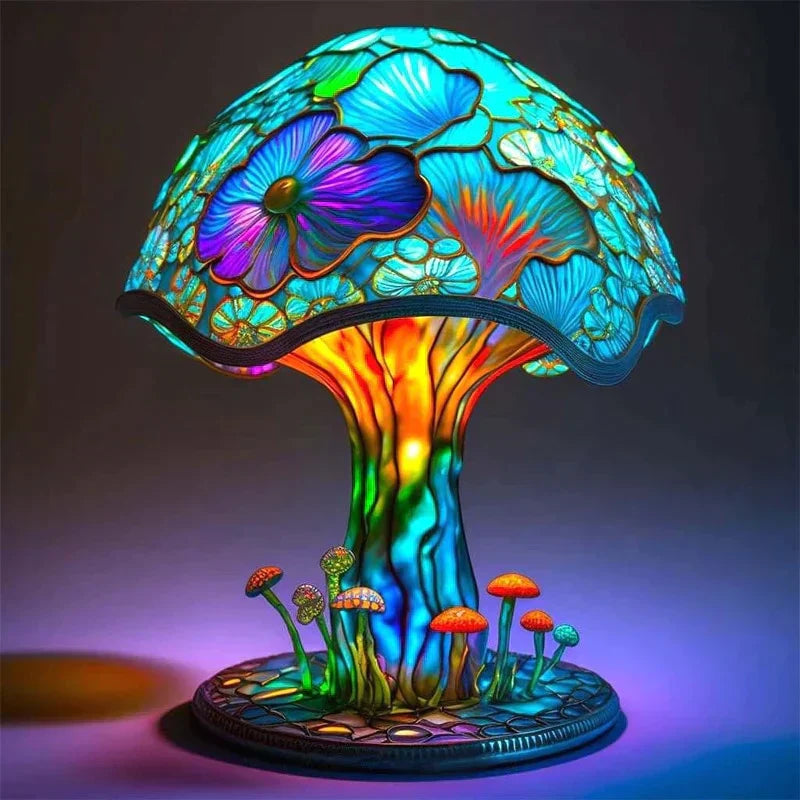 Kleurrijke Tafellamp | LumeGlow